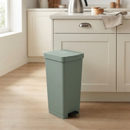 Compact 40l green kitchen bin - compact,