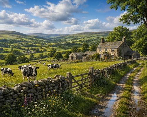 Yorkshire dales farmhouse - dales, &