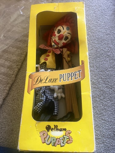 Pelham puppet clown doll - pelham, boxed