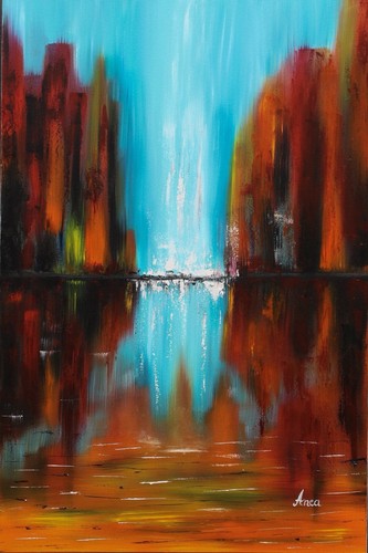 Modern painting abstract oil - modern, painting,