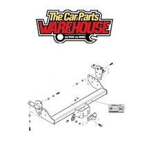 BOSAL NISSAN D40 NAVARA TOW BAR HITCH 028-432-R02