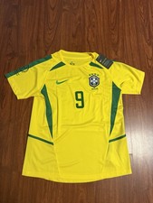 Brazil 2002 Home Kit Ronaldo 9