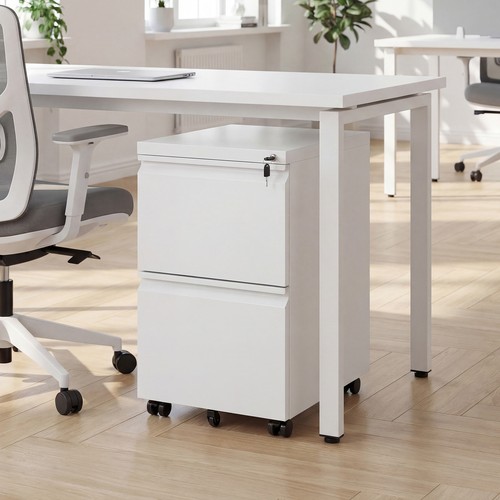 Drawer mobile file cabinet - 2-drawer,