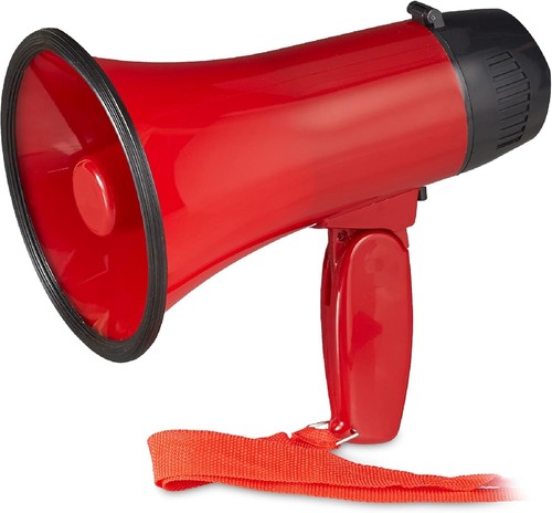 Megaphone ole sound red - ole,