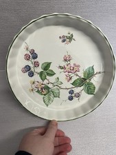 Vintage Mayell ceramic quiche