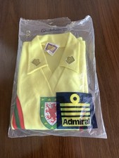 CYMRU WALES Original ADMIRAL 1977 Away Shirt MINT UNWORN & BAGGED Rare Vintage