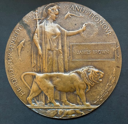 Death plaque james - ,