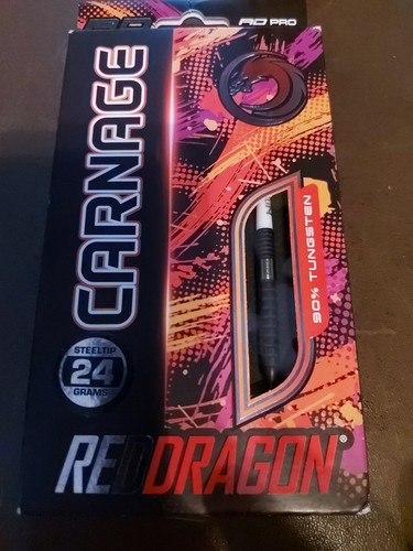Red dragon carnage 24g darts - carnage, 2