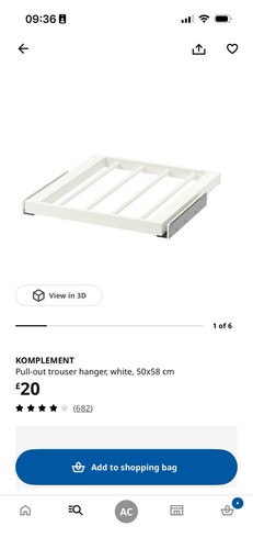 Ikea pax wardrobe komplement - wardrobe,