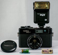 Yashica MG-1 .  35mm Rangefinder. Fully Functional. New Light Seals + Battery