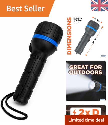 Ergonomic weatherproof torch - ergonomic,