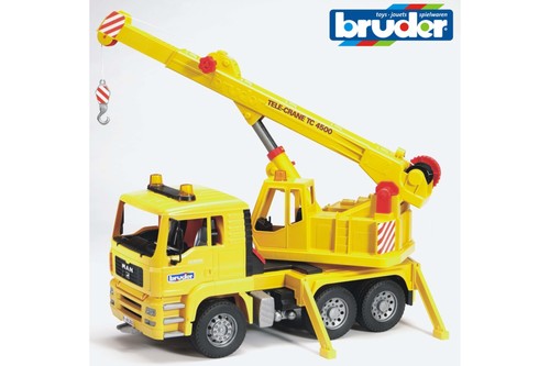 Bruder crane truck man - bruder,