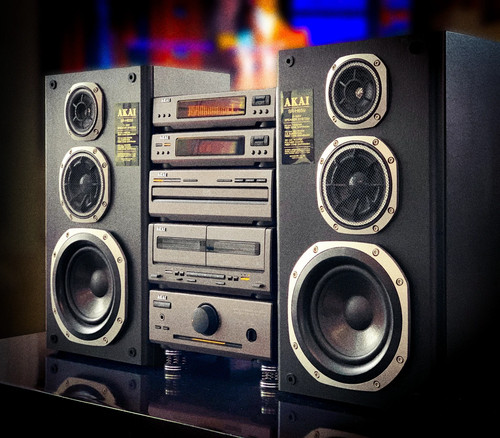 Akai hifi tower rare - hifi,