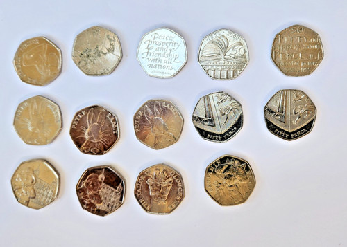 Pence pieces collectable - 50,