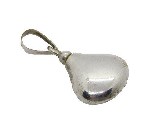 Sterling silver drop form - silver,