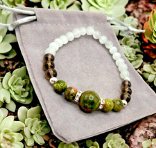 Fertility support  gemstone bracelet for health and well-being 
