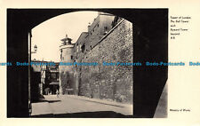R137824 Tower of London. The Bell Tower with Byward Tower beyond. A. 8. Ministry