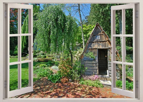 Hobbit nature scene cottage - hobbit,