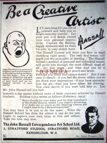 John hassall correspondence - john, 'correspondence