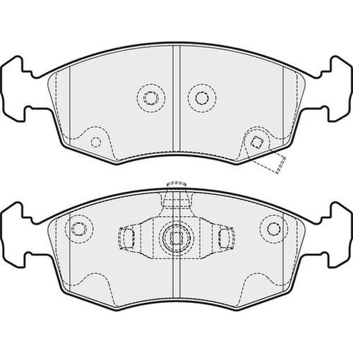 Brake pads set for - brake,