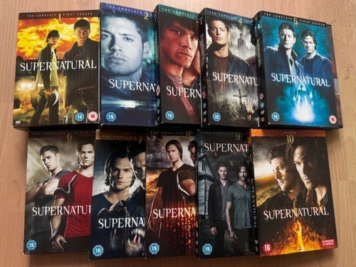 Supernatural seasons dvd - supernatural, 1-10
