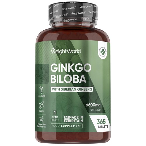 Ginkgo biloba and ginseng - ginkgo,