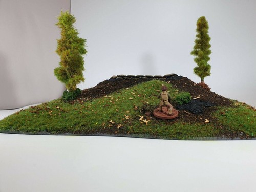 Handcrafted fortified hills - fortified,