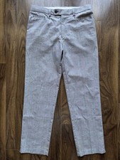 Stromberg Golf “The Collection” W32 L31 Grey Mix Blue Plaid Teflon BNWOT RRP £69