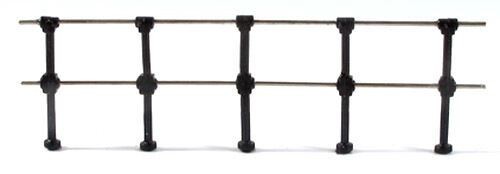 Hand rail stanchions double - rail,