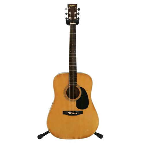 Morris acoustic guitar 02 - w-18,