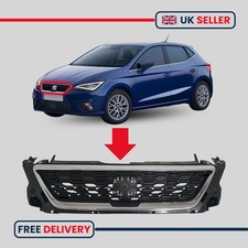 2018-2024 SEAT IBIZA (KJ) MK5 FRONT BUMPER CENTRE GRILL GRILLE 6F0853654D