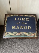 Vintage foot rest Lord of the Manor…
