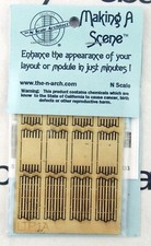 N Scale 8 x 8 Timber Stacks