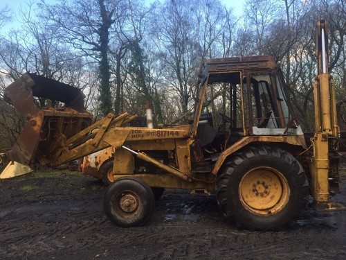Dismantling case 580f backhoe - dismantling-case,