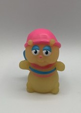 GLO BUG Vintage Glo Friends Worms 1985 Hasbro Playskool Glow Worm Figure 3” 80s