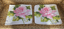 TWO CUSHION COVERS DESIGNERS GUILD CHARLOTTENBERG  17" X 16"