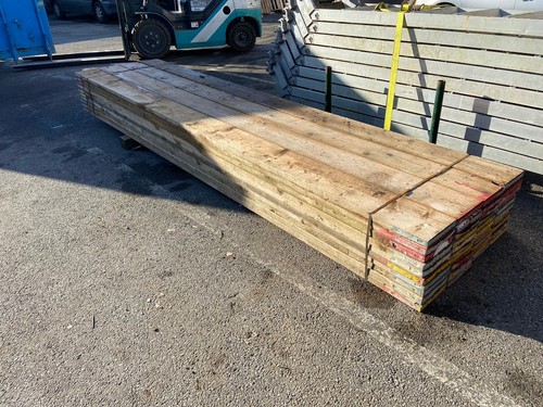 13ft used scaffold board - used,