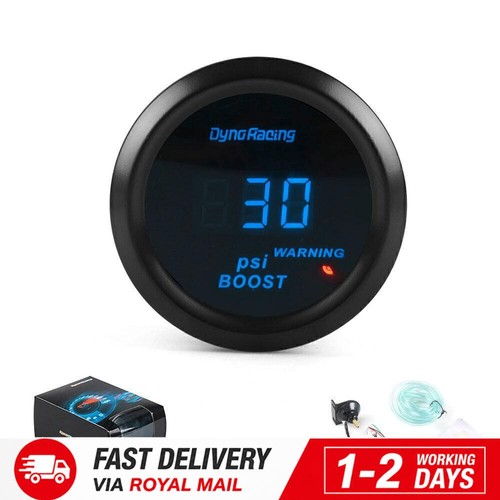 52mm blue digital led turbo - 52mm,