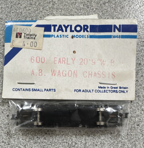 Taylor plastic models 600 - 600, oo