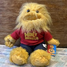 Vintage Honey Monster Plush