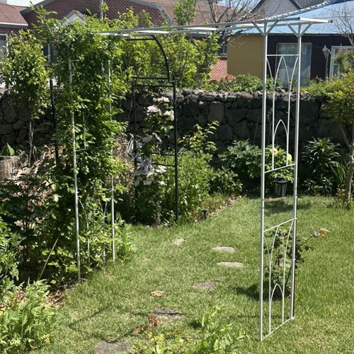Metal arbor pergola - metal,