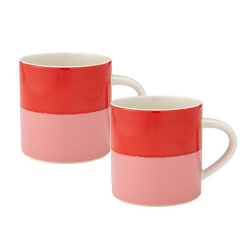 Arabia vacco pink red - arabia, mug