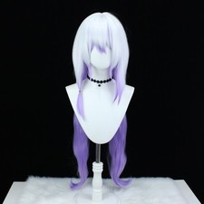 Honkai Star Rail Black Swan Cosplay Costume Wig Purple Dress Uniform Full Set