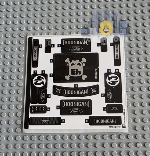 Lego speed champions - champions, sticker