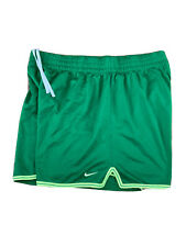 Nike Women’s Dri-FIT Shorts L – Green Sprinter Athletic Running Gym Lightweight