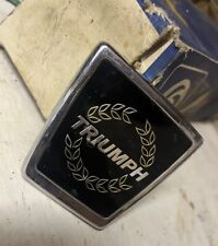Classic Car Triumph Bonnet Grill Badge Vitrofilm JF7158 - New Old Stock J.Fray