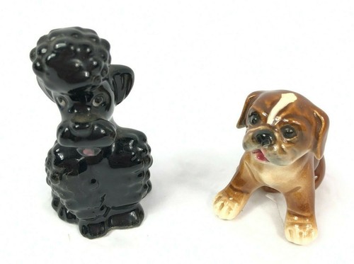 Goebel dogs poodle boxer puppy - goebel,
