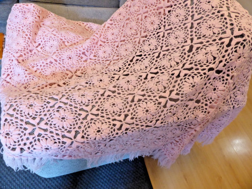Vintage handmade pretty pink - handmade,