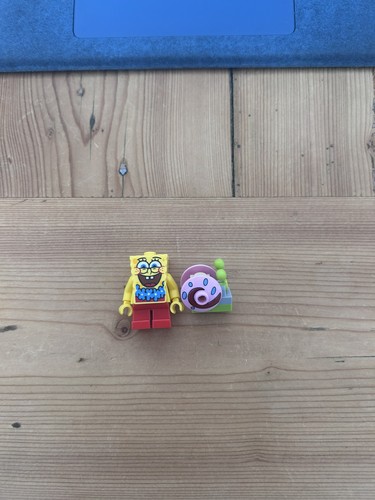 Spongebob blue lei snail - spongebob, gary