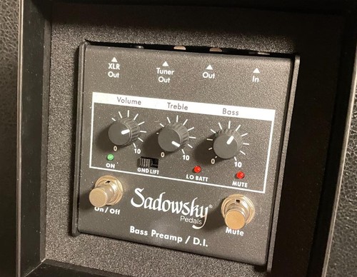 Sadowsky bass preamp d - bass, /
